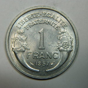 1 Franc Morlon 1957B SPL  EB90274