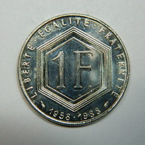 1 Franc Charles de Gaulle 1988 SPL  EB90240