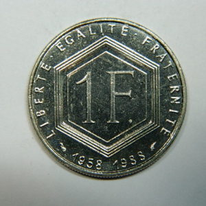 1 Franc Charles de Gaulle 1988 SPL  EB90241