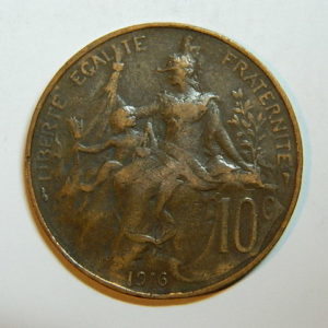 10 Centimes Dupuis 1916 TTB  EB90452