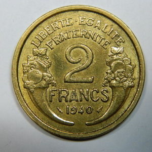 2 Francs Morlon 1940 SPL  EB90249