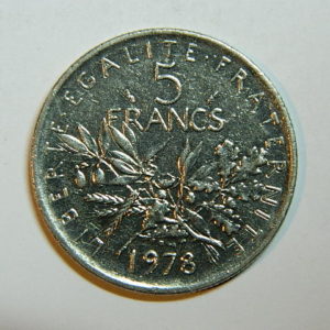 5 Francs Semeuse 1978 SUP  EB90439