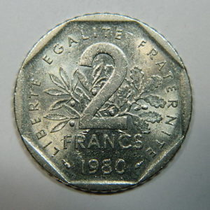 2 Francs Semeuse 1980 SUP  EB90254