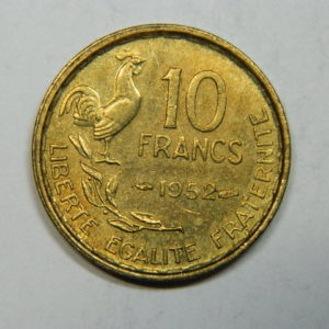 10 Francs Guiraud 1952 SUP  EB90261