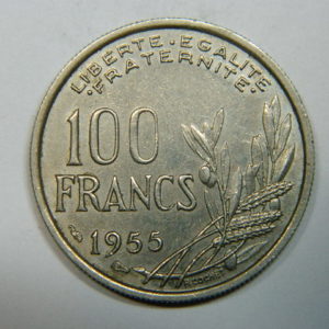 100 Francs Cochet 1955 TTB  EB90492