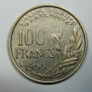 100 Francs Cochet 1955 SUP  EB90278