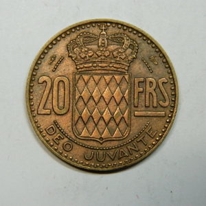 20 Francs Rainier III 1950 SUP+  EB90273
