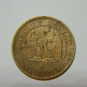 2 Centimes Napoléon III tête nue 1857W SUP- EB90464