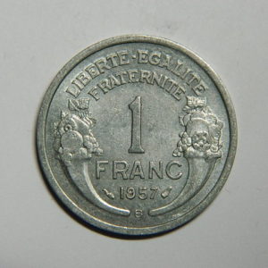1 Franc Morlon 1957B SUP EB90394