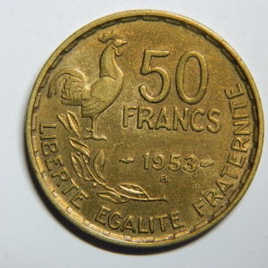 50 Francs Guiraud 1953B SUP EB90385