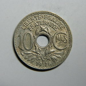 10 Centimes Lindauer 1928 TB EB90291