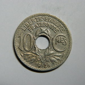 10 Centimes Lindauer 1928 TB EB90292