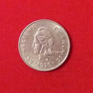 10 Francs Nouvelle Calédonie 1970 SUP SI90269