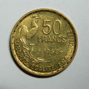 50 Francs Guiraud 1952B SPL  EB90310