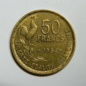 50 Francs Guiraud 1954 SUP EB90312