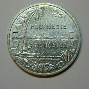 5 Francs Océanie Polynésie Française 2006 SUP/SPL EB90044