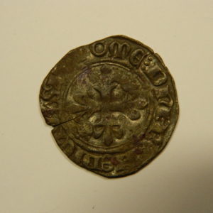 Gros dit « florette » Charles VI 1417 Paris TTB EB90527