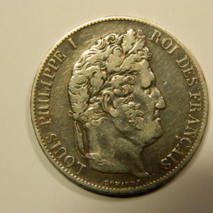 5 Francs Louis-Philippe Ier tête laurée 1846A TTB+ EB90558