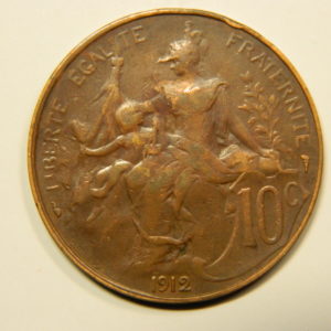 10 Centimes Dupuis 1912 TTB EB90579