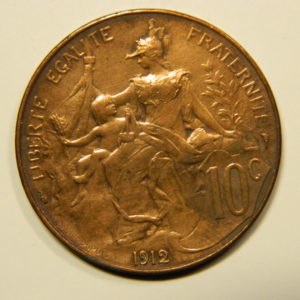 10 Centimes Dupuis 1912 SUP+ EB90580