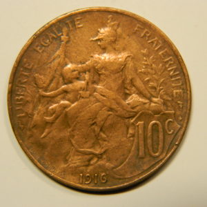 10 Centimes Dupuis 1916* SUP EB90582