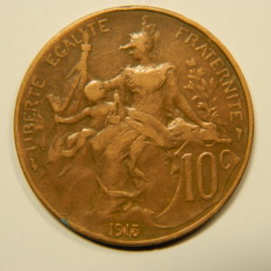 10 Centimes Dupuis 1913 TTB+ EB90583