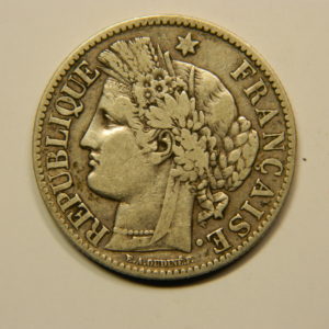 2 Francs Cérès 1881A TTB Argent 835°/°° EB90696