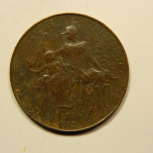 10 Centimes Dupuis 1912 TTB- EB90778