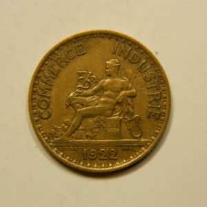 1 Franc Chambre de commerce 1922 SUP EB90832