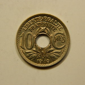 10 Centimes Lindauer 1919 FDC EB90842