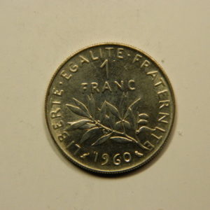 1 Franc Semeuse 1960 FDC EB90863