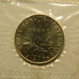 1 Franc Semeuse 1974 FDC EB90896