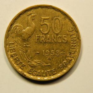 50 Francs Guiraud 1953B TTB+ EB90920