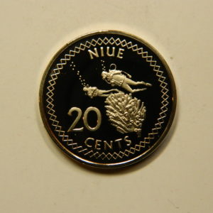 20 Cents Elizabeth II 2010 FDC Niue Nelle Zélande EB90984