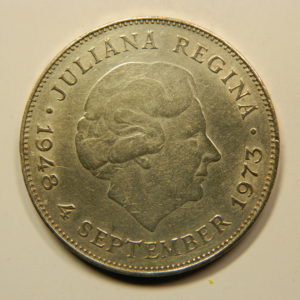 10 Gulden Juliana 1973 SUP+ Pays Bas Argent 720 °/°° EB91064