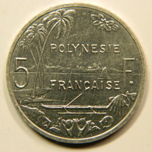 5 Francs Océanie Polynésie Française 2006 SPL EB91096