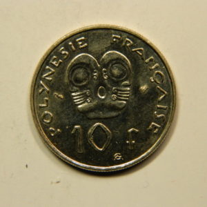 10 Francs Océanie Polynésie Française 1995 SPL++ EB91097