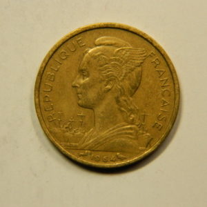 10 Francs Afrique Ile de la Réunion 1964 SUP EB91124