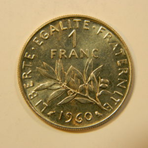 1 Franc Semeuse 1960 SPL  EB90236