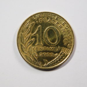 10 Centimes Marianne 2000 SPL EB90206