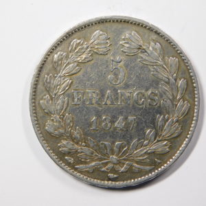 5 Francs Louis-Philippe Ier 1847A SUP- EB91159