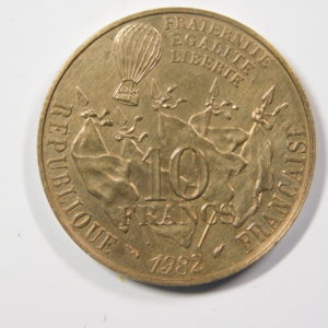 10 Francs Gambetta 1982 SPL EB91162
