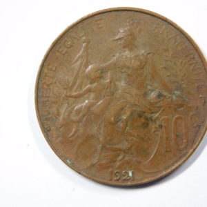 10 Centimes Dupuis 1921 TTB EB91184