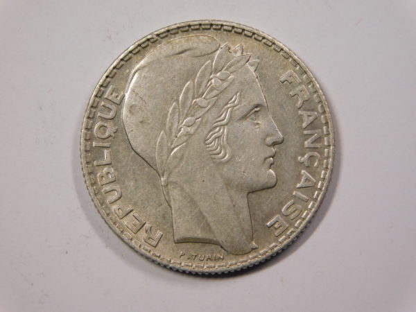 10 Francs Turin 1939 TTB+ Argent 680°/°°  EB91187 – Image 2
