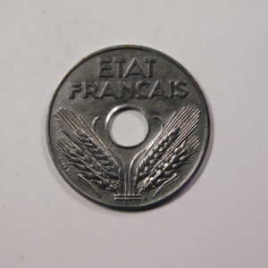 20 Centimes Etat Français FER 1944 SPL EB91207