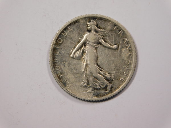 1 Franc Cérès 1915  TB Argent 835°/°° EB91220 – Image 2