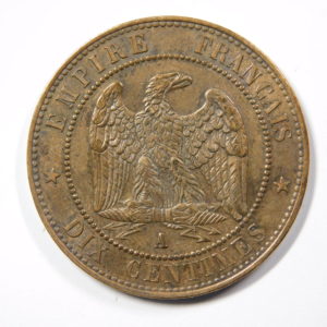 10 Centimes Napoléon III tête nue 1856A SUP EB91224
