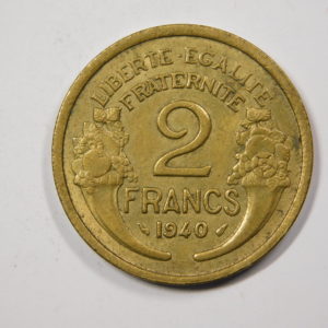 2 Francs Morlon 1940 TTB EB91230