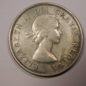 1 Dollar Elisabeth II 1959 SUP Canada Argent EB91248