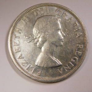 1 Dollar Elisabeth II 1958 SPL Canada Argent EB91250